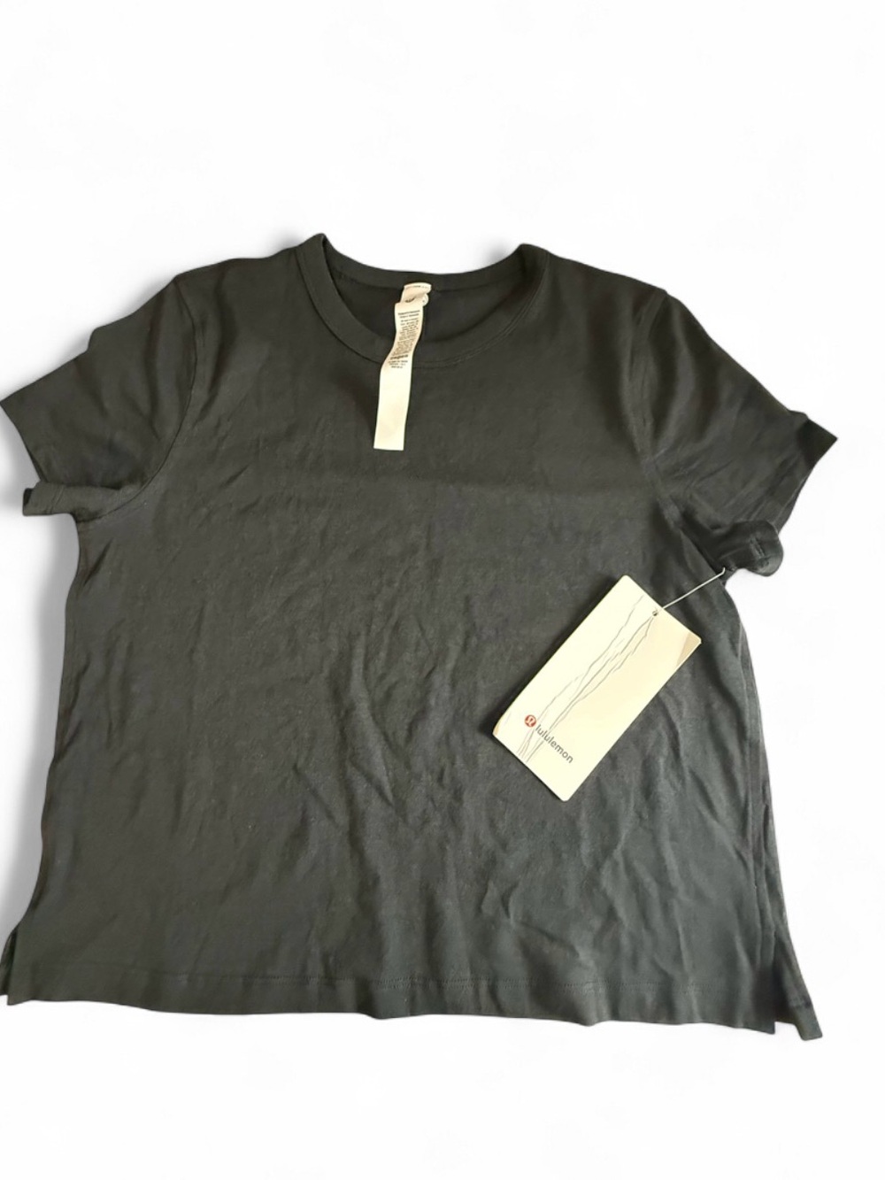 lululemon athletica Short Sleeve Crew in Olive